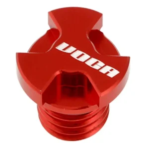 Voca Racing CNC Style olajkupak csavar (Minarelli AM) (Piros) Ingyenes szállítás