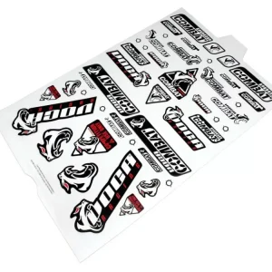 Voca Racing matricaszett (Jobb-Bal oldal - 38x60cm) (46db matrica) Árengedmény