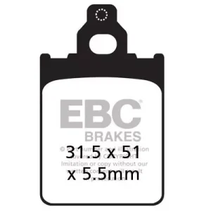 Végkiárusítás EBC Blackstuff Kevlar-Aramid fékbetét (FD152)