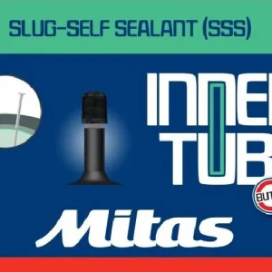 Olcsóbb [Rubena / MTB] - 37/54-559 26-1,50/2,10 AV35 SLUG Rubena tömlő