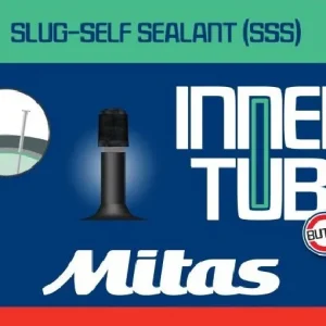 Végkiárusítás [Mitas / MTB] - 37/54-559 26-1,50/2,10 AV40 SLUG kerékpár tömlő