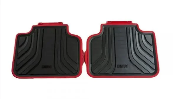 Gyors kiszállítás Winter Automatten set 2-delig achterzijde rood / zwart BMW 2 serie F45 active tourer 51472287860 287860