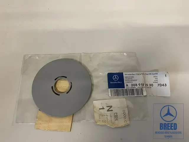 Ajánlat NOS afdekking knop rugleuning voor Mercedes-Benz C208 A208