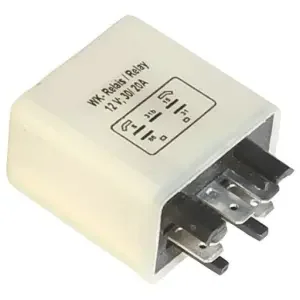 Végkiárusítás Volvo Relais 240+260 (245+265) achterklep ruitenwisser (5 pens) wit 240 260 Volvo onderdeel nr 1307733