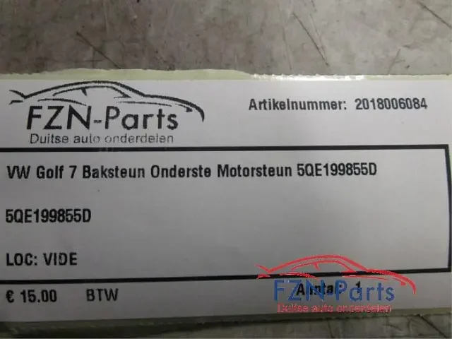 Versnellingsbak Steun Volkswagen Golf (22741215) Újdonság
