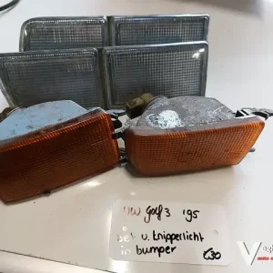 Végkiárusítás VW Golf 3 set van knipperlichten oranje en wit '95