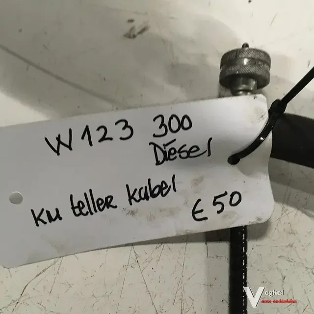 Mercedes W123 300 Diesel 1978Km Tellerkabel Legnépszerűbb