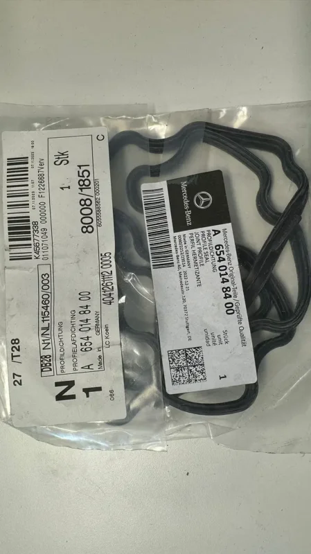 Újdonság onderste deksel olie carter pakking Mercedes A 654 014 8400