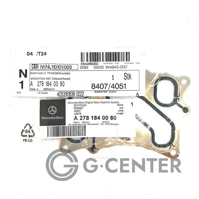 Mercedes-Benz Oliekoeler pakking A2781840080 Afdichting NIEUW Bestseller