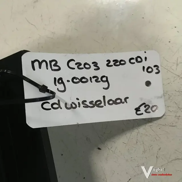 Különleges ajánlat Mercedes C203 2003 CD Wisselaar