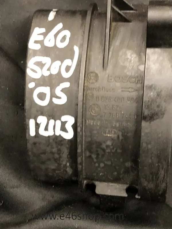 LUCHTMASSA METER BMW E60 520D OE 0928400504 Végkiárusítás