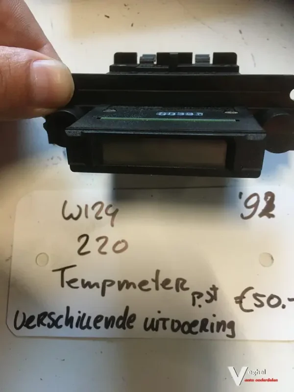 Szuper ajánlat Mercedes w124 Temperatuur aanduiding