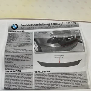 Ajánlat BESCHERMFOLIE ACHTERBUMPER BMW E91 OE 51912154339