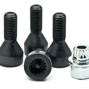 Olcsó Velgslotenset wielslotenset origineel BMW alle modellen met M12 X1.5 wiel bouten 36136786419 6786419