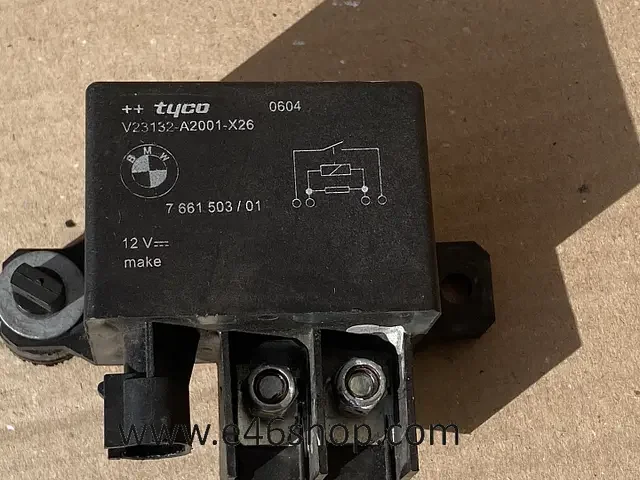 Újdonság bmw auto en motorfiets sluit relais oem 61367661503