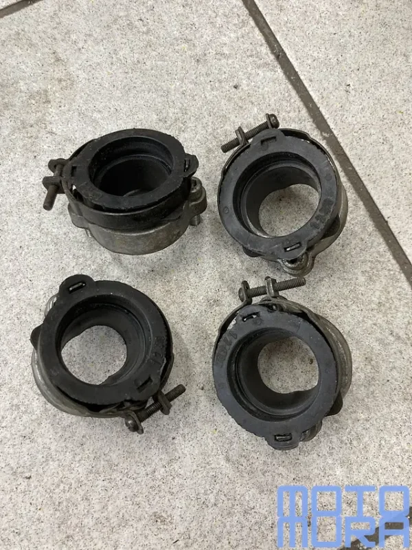 Prémium inlaat rubbers voor de Kawasaki ZXR 400 1991 - 2003 zxr400 zx400r zx-r 400 carburateurs rubbers inlaatkelk2024004