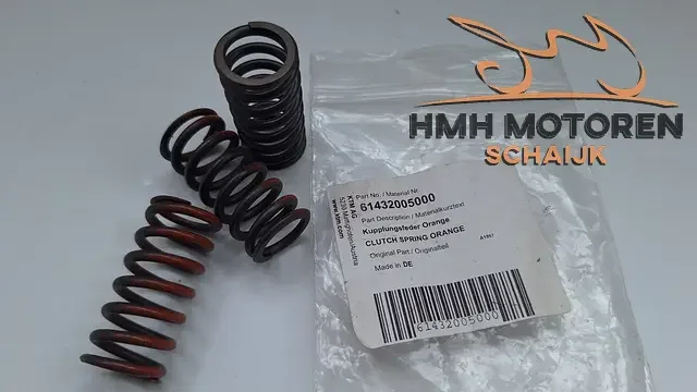 Outlet (61432005000) 3 stuks Koppeling veer oranje KTM Super Duke 1290 R / GT