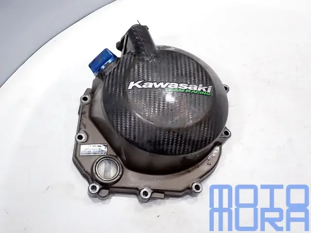 Árengedmény Kawasaki ZX6R 636 2003 - 2004 koppelingsdeksel met carbon cover carterdeksel motordeksel koppeling ZX6R ZX-6R ZXR zx6-r
