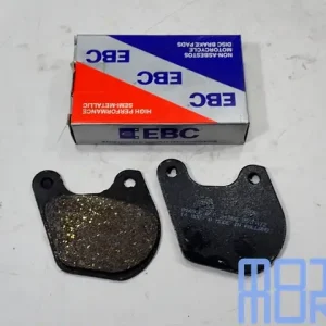 Szuper akció EBC FA072 Organische remblokken voor Harley-Davidson XL XLH XLCH 1973–1981 (achterrem) en FLT FLHT FLTC 1980–1983 (voorrem) – organisch