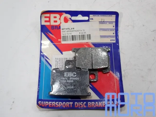 Szezonális akció EBC FA070 Organische remblokken voor Yamaha RD 50 RD 80 RD 250 RZ 250 RD 350 XJ 550 XJ 750 XS 1100 – organisch – voorrem