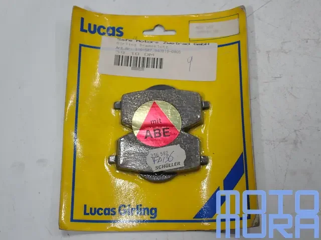 Lucas TRW MCB587 Sinter remblokken voor Yamaha XV 535 Virago 1988–1994 – sinter – voorrem Biztonságos fizetés