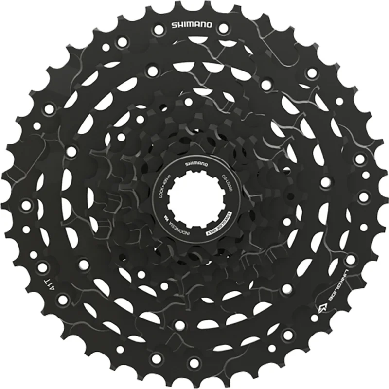 Shimano Fekete Shimano Cues LG300 11-41 Linkglide fogaskoszorú 2024 Azonnal elérhető