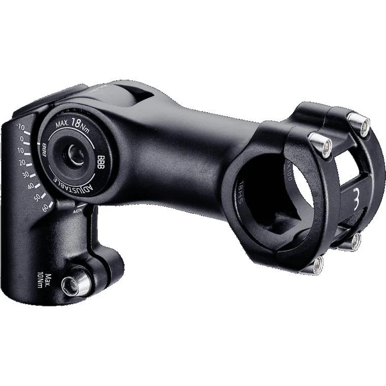 Exkluzív ajánlat BBB Fekete BBB BHS-34 Highfix 25.4*100mm kormányszár
