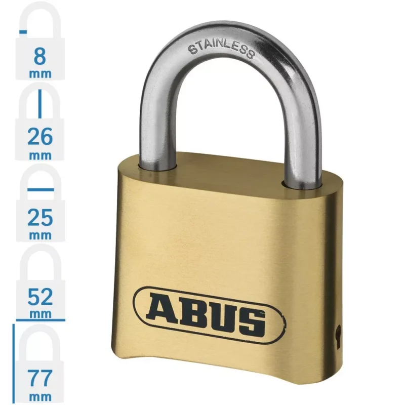 Abus 180IB/50 számzáras biztonsági lakat Alacsony ár