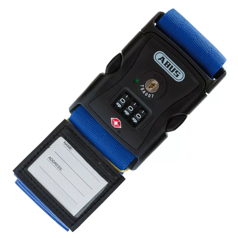 ABUS 620TSA/192 számzáras bőrönd heveder (poggyász lakat) - Kék - 87661 Szuper ajánlat