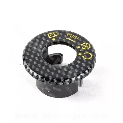 Gyújtáskapcsoló takaró MBK 50 BOOSTER 1990-2003, STUNT / YAMAHA 50 BWS 1990-2003, SLIDER - CARBON Expressz kézbesítés