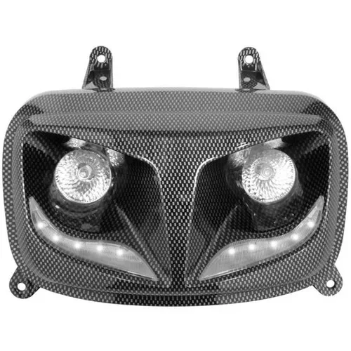 Lámpa + LED MBK BOOSTER 2004-2017 / YAMAHA BWS 2004-2017 karbon Prémium