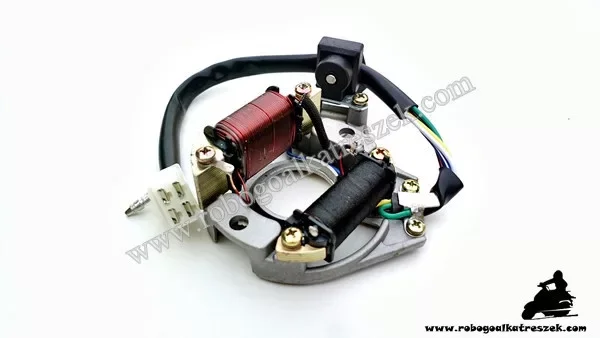 Gyújtás alaplap állórész MOPED / ATV / QUAD tip 3- 5 vezetékes Legkelendőbb