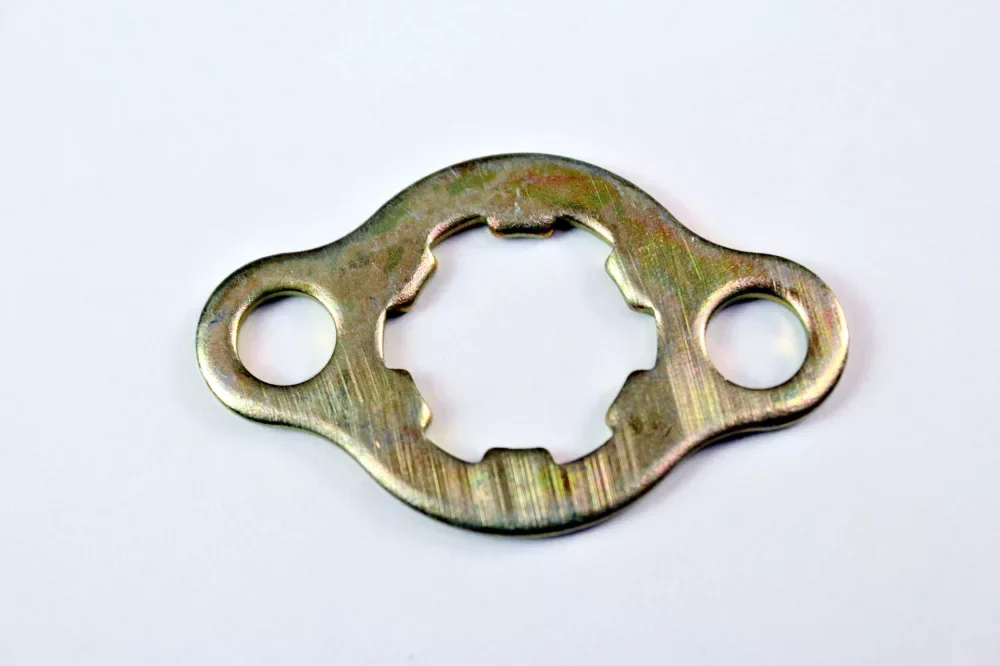 Lánckerék rögzítő lemez 14/17mm, 30mm-es furatközép Legnépszerűbb