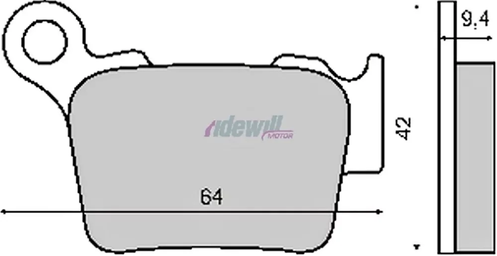 Ne maradj le Fékbetét HUSQVARNA / KTM 125-525ccm RMS 0750