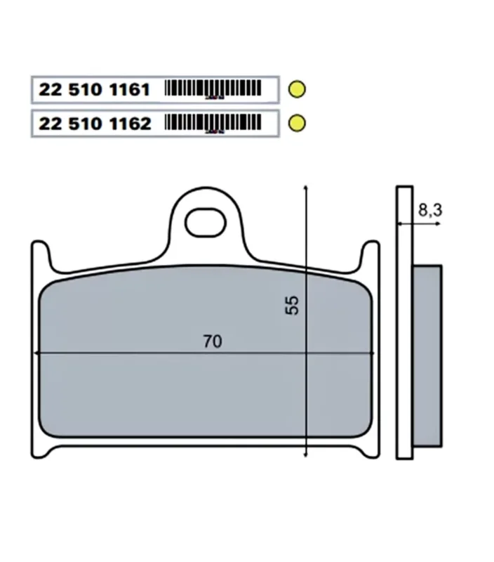 Fékbetét SUZUKI RF 900ccm RMS 3030 Biztonságos fizetés