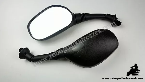 Tükör szett fekete 10mm Outlet