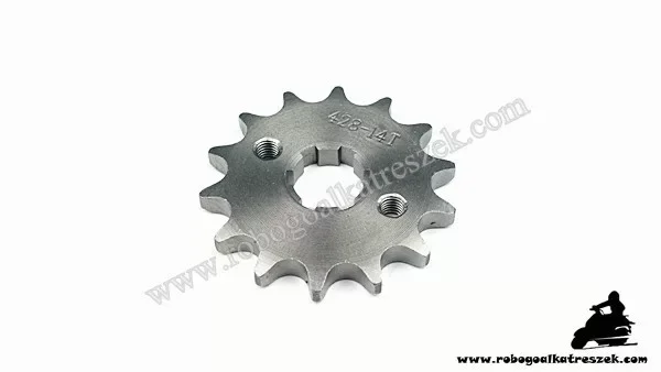 Lánckerék 428 14 fogas 20mm-es belső átmérővel Prémium