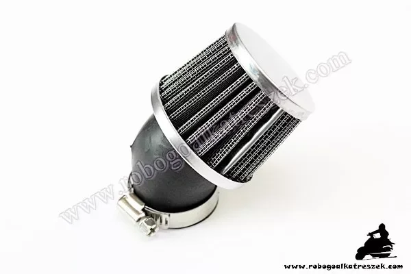 Rendeld meg most Levegőszűrő sport 32mm 45 fokos