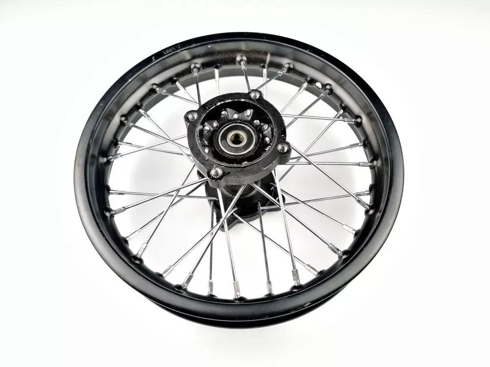 Kerék hátsó 12" Dirt Bike 100mm / 90mm Prémium