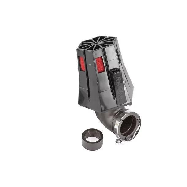 Különleges ajánlat Levegőszűrő sport R-EVO II 28/35mm 90 fokos fekete