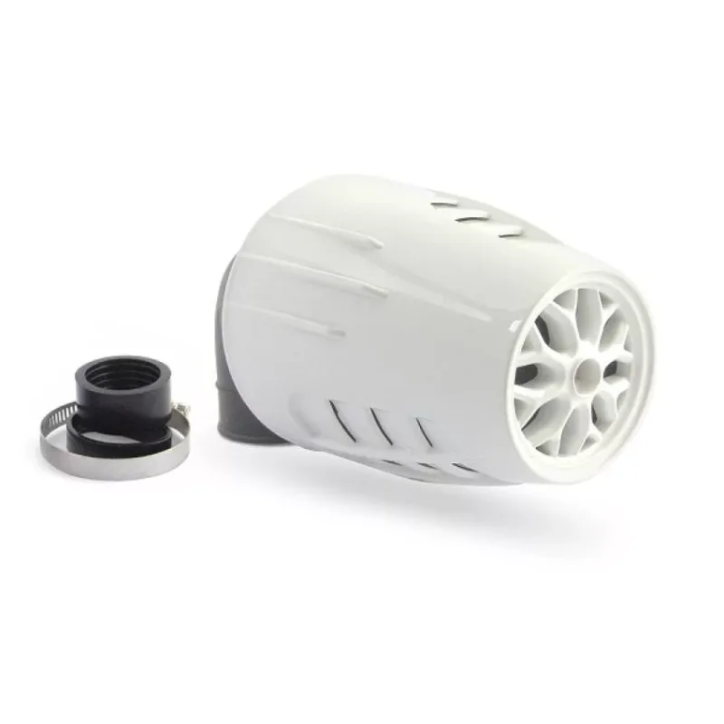 Gyors kiszállítás Levegőszűrő sport TNT 28/35mm 90 fokos fehér