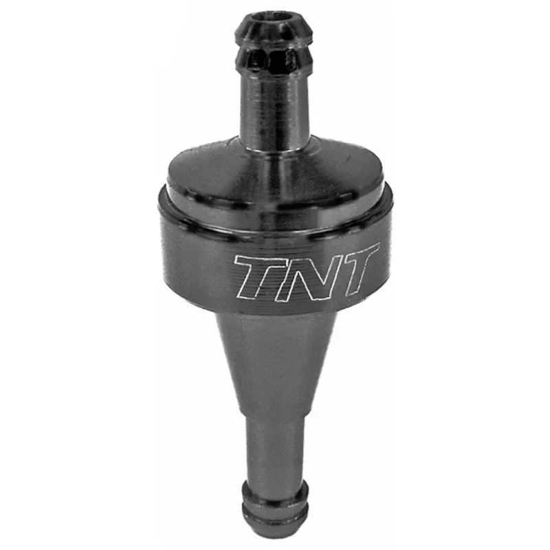 Ingyenes szállítás Benzinszűrő CNC matt fekete tisztítható 6mm