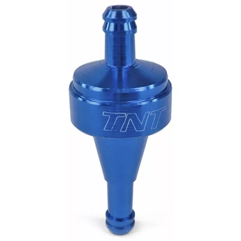 Benzinszűrő CNC kék tisztítható 6mm Szuper ajánlat