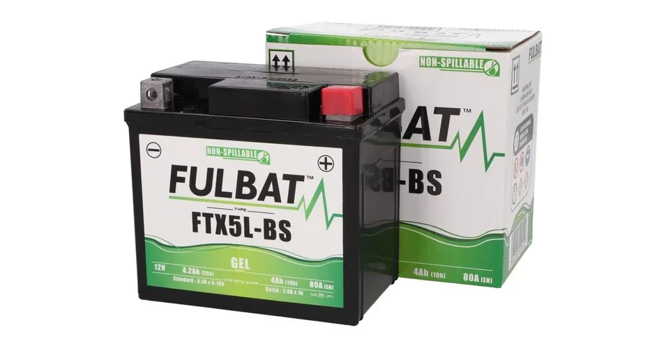 Kedvezmény Akkumulátor 12V 4Ah (FTX5L-BS) GÉL Fulbat