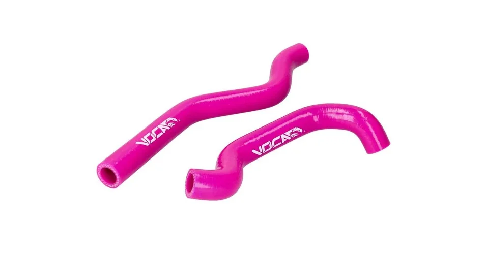 Biztonságos fizetés Hűtőfolyadék cső szett Minarelli AM6 szilikon (pink) erősített VOCA HQ