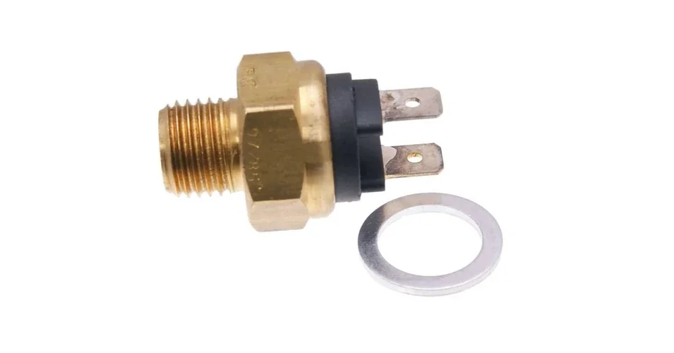 Akciós ár Hőgomba, hőmérséklet kapcsoló 97/85°C M14x1,5 Aprilia, Derbi, Gilera (D50B, EBE, EBS) 101-Octane