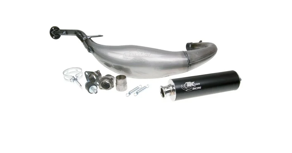 Kipufogó Derbi Senda, Aprilia RX, SX, Gilera RCR, SMT 80cc (D50B, EBE050, EBS050) Turbokit Carreras Prémium