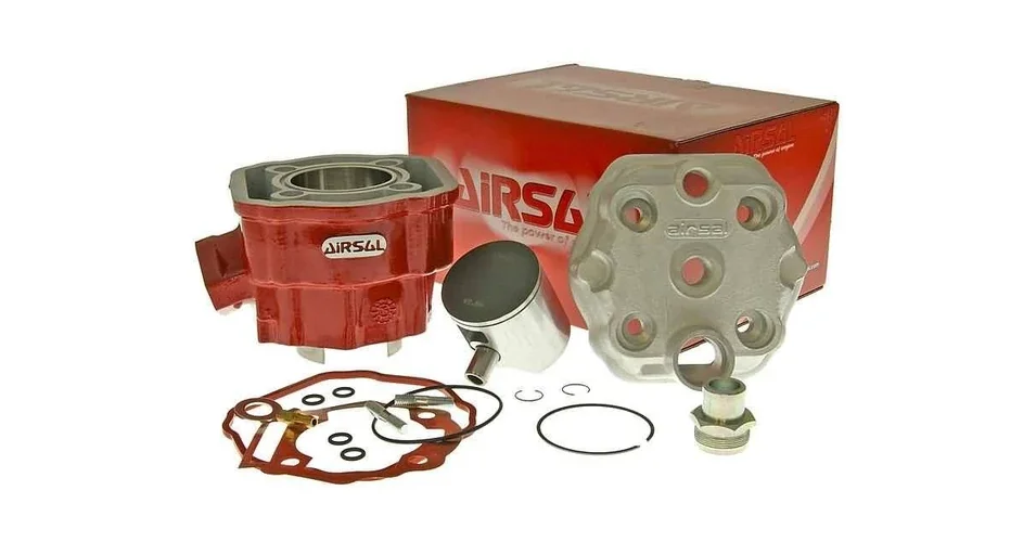 Olcsó Hengerszett + hengerfej LC Derbi Senda, Aprilia RS 88.3cc 50mm, 45mm (D50B0) Airsal Xtrem