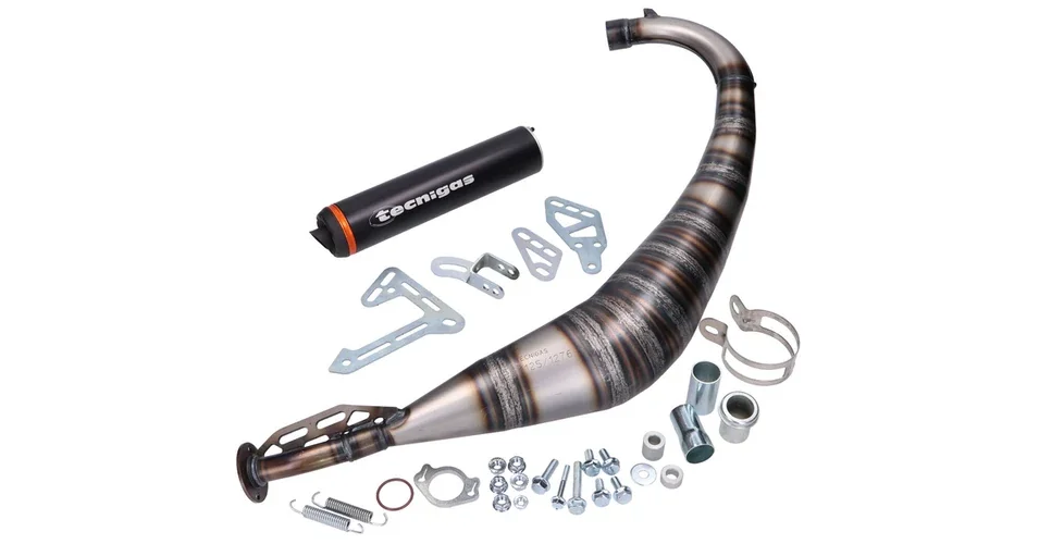 Kipufogó Derbi Senda (00-), Aprilia, Gilera, Generic Trigger, KSR, Rieju (AM6, D50B) Tecnigas G-Box Olcsóbb