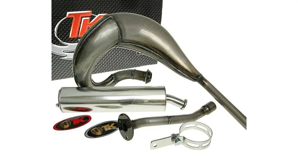 Kipufogó Aprilia RX, SX, Derbi Senda, Gilera RCR, SMT (D50B, EBE) Turbokit Bufanda R Vásárlói kedvenc